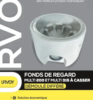 Fonds de regard multi 200 et multi 315