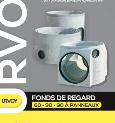 Fonds de regard 60 • 90 • 90 à panneaux